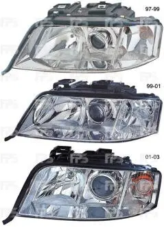 Фара передня DEPO FP 0014 R11-E