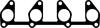 Прокладка колектора випускного Opel Combo 1.2/1.4 -94/Daewoo Lanos 1.4/1.5 97- CORTECO 424188P 424188P