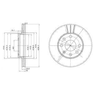 Drive+ Drive+ - Гальмівний диск Dr!ve+ DP1010.11.0350