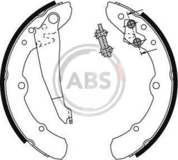 Гальмiвнi колодки барабаннi ABS A.B.S. 8773
