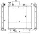 Радіатор охолодження Citroen C2/C3/C4/Peugeot 1007/2008/207/208 1.0-1.6D 02- (380x396x29) NRF 50467 (фото 1)