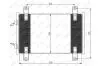 Радіатор кондиціонера Citroen Jumper/Fiat Ducato/Peugeot Boxer 2.0-2.8D 02- NRF 35501 (фото 1)