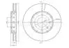 CIFAM VW Диск гальмівний передній Up,Load,Skoda Citigo,Seat 11- 800-1371C CIFAM 800-1371C
