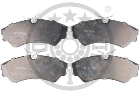Гальмівні колодки дискові Optimal BP-09757 (фото 1)