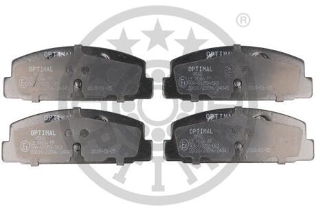 Гальмівні колодки дискові Optimal BP-09560 (фото 1)