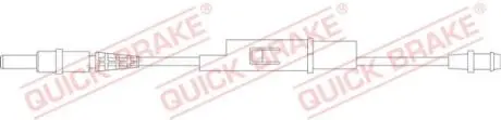 Датчик зносу гальмівних колодок (передніх) Citroen C5 01- (L=410mm) QUICK BRAKE WS 0207 A