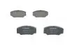 Комплект гальмівних колодок передн , FORD TRANSIT 1.6/2.0/2.5D 09.85-09.92 BOSCH 0 986 491 410 0986491410