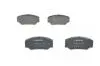 Комплект гальмівних колодок передн, FORD TRANSIT 1.6/2.0/2.5D 09.85-09.92 0 986 491 410 BOSCH 0986491410 (фото 2)