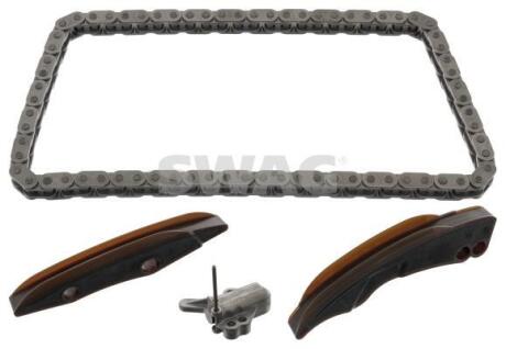 Комплект ГРМ (ланцюг + елементи) BMW 1 (F20), 1 (F21), 1 (F40), 2 (F45), 2 GRAN TOURER (F46), 3 (E90), 3 (E91), 3 (E92), 3 (E93), 3 (F30, F80), 3 (F31), 3 (G20, G80, G28) 1.5D/3.0D/3.0DH 06.05- SWAG 20 94 9532