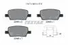 Комплект гальмівних колодок задн, CADILLAC CT6, XT5 CHEVROLET CAMARO 2.0/3.0/3.6 09.15- TEXTAR 2246401 (фото 1)
