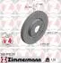 Диск гальмівний Coat Z ZIMMERMANN 280319220 280319220