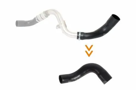 Патрубок інтеркулера Ford Focus/Mondeo 1.8 TDCi 05-15 NRF 166244