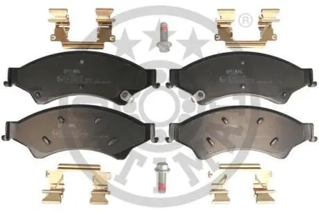 Гальмівні колодки дискові Optimal BP-12700