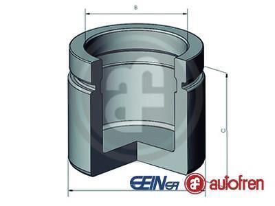 Поршень супорта перед Audi A4/A5/Logan 07- 57x53 SEINSA AUTOFREN D025591