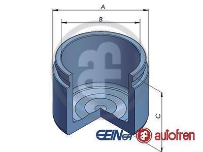 Поршень супорта пер. Carens 05-/ (60x46mm) SEINSA AUTOFREN D025325
