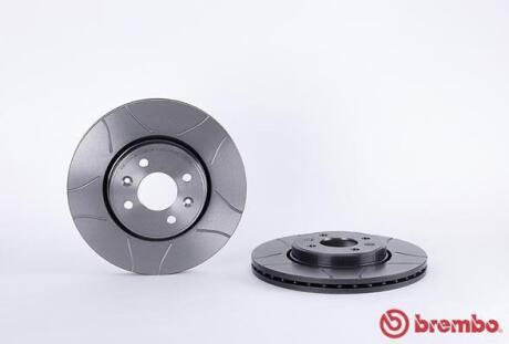 Гальмівний диск пер. Megane II 03-/Clio III 05- (280x44mm) BREMBO 09.8137.76