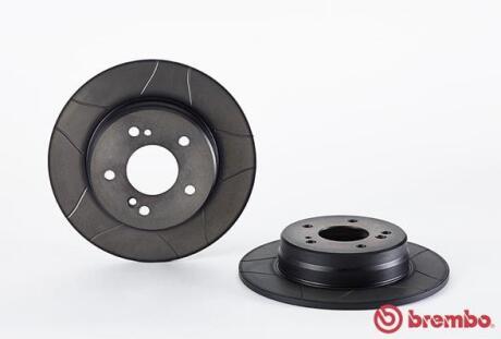 Гальмівний диск зад. W203 00- (278x55mm) BREMBO 08.5178.77