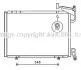 AVA FORD Радіатор кондиціонера (конденсатор) B-MAX 1.0 12-, FIESTA VI 1.0 12-, TRANSIT COURIER B460 1.0 14- FD5592 AVA FD5592