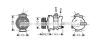 AVA AUDI Компресор кондиціонера A4 Allroad B8 09-, A4 B6 01-, A4 B7 04-, SEAT AVA AVA COOLING AIAK279 (фото 1)