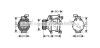 AVA TOYOTA Компресор кондиціонера COROLLA 1.4-2.0 01- AVA AVA COOLING TOAK443 (фото 1)