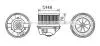 AVA FORD Вентилятор салона C-Max, Focus II 03- FD8496 AVA FD8496