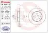 Гальмівний диск зад. Meriva 02-/Combo 01-/Corsa C 00- (264x42mm) BREMBO 08.9826.11 (фото 1)