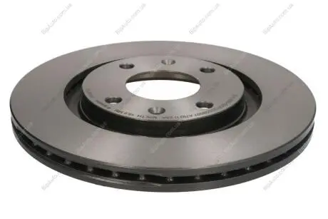 Гальмівний диск пер. Berlingo/Partner 96- (266x27mm) BREMBO 09.4987.21