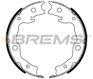 Гальмівні колодки зад. Leaf/Tiida/Pulsar/Sentra/Juke/Cube/Qashqai/X-Trail/RAV 4/Koleos 07- Bremsi GF0976