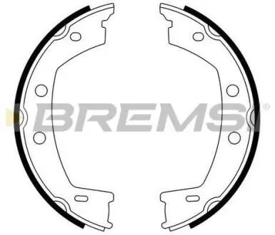 Гальмівні колодки зад. FREELANDER 2.0-3.2 06-14 (LUCAS GIRLING) Bremsi GF0442
