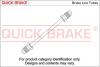 Трубка гальмівна 1.34м QUICK BRAKE CU-1340A-A (фото 1)