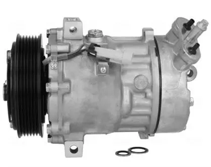 OPEL Компресор кондиціонера SIGNUM 1.9, 2.0, 2.2, 3.0, 3.2 03-, VECTRA C 1.9, 2.0, 3.0, 3.2 02-, CADILLAC, FIAT, SAAB NISSENS 89124