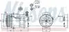 OPEL Компресор кондиціонера SIGNUM 1.9, 2.0, 2.2, 3.0, 3.2 03-, VECTRA C 1.9, 2.0, 3.0, 3.2 02-, CADILLAC, FIAT, SAAB NISSENS 89124 (фото 5)