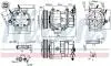 MINI Компресор кондиціонера (R56) Cooper 06-, (R56) One 06-, COUNTRYMAN (R60) Cooper 10-, CITROEN, PEUGEOT NISSENS 890041 (фото 10)