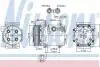 NISSENS FORD Компресор кондиціонера FIESTA VI 1.4, 1.6 08-, MAZDA 89551 NISSENS 89551