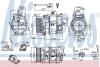 LAND ROVER Компресор кондиціонера DISCOVERY III 2.7 04- NISSENS 890082 (фото 1)