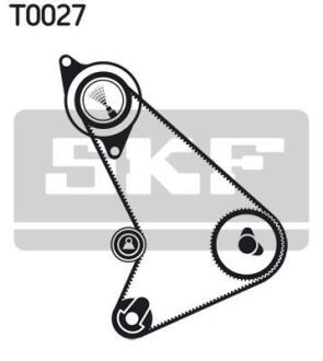 Комплект зубчастого ременя SKF VKMA 04301