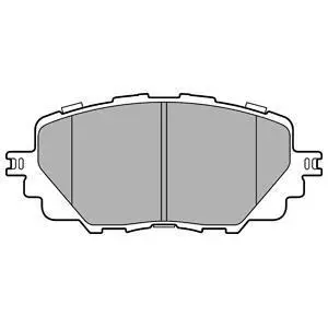 ="" Гальмівні колодки дискові FIAT/MAZDA 124Spider/MX5 "F "15>> Delphi ="LP3284"