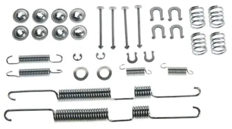 Монтажний набір гальмівної колодки (AKEBONO) TOYOTA 4 RUNNER I, 4 RUNNER II, 4 RUNNER III, HILUX IV, HILUX V, LAND CRUISER 100, LAND CRUISER PRADO VW TARO 2.2-4.2D 08.84-08.09 TRW SFK236