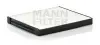 Фільтр салону HYUNDAI Terracan 2.5TD HP D4BH MANN-FILTER CU2441 CU2441