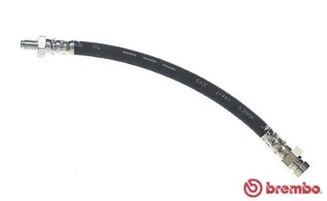 Гальмівний шланг зад. Lancer/Outlander 03- (M10x1, L=230mm) BREMBO T 54 051 (фото 1)
