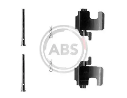 Ремкомплект гальмiвних колодок ABS A.B.S. 1273Q