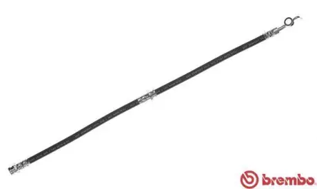 Гальмівний шланг зад. Mazda 323/626 94- (M10x1, L=525mm) BREMBO T 49 049