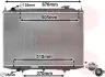 Радіатор охолодження NISSAN PICKUP D22-NP300 98+ (вир-во Van Wezel) 13002302 13002302