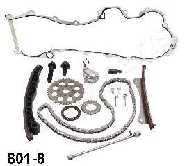 FIAT К-кт ланцюга приводу валу розподільчого Doblo 1.3 1.3d, Opel Combo, Citroen Nemo JAPANPARTS KDK-801-8