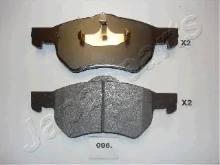 CHRYSLER гальмівні колодки передн.Voyager 01- JAPANPARTS PA-096AF