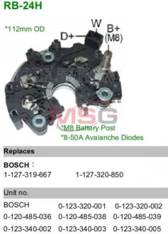Диодний мост IBR850 MOBILETRON RB24H
