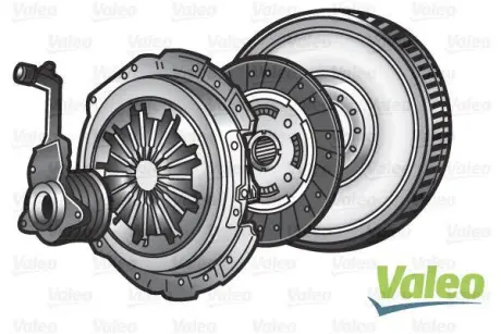 Демпфер + комплект зчеплення+вижимний Valeo 845168