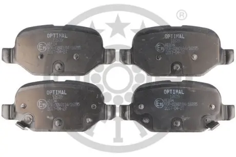 Гальмівні колодки дискові Optimal BP-12639