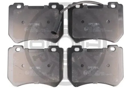 Гальмівні колодки дискові Optimal BP-12573