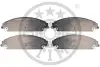 Гальмівні колодки дискові Optimal BP-12578 (фото 1)